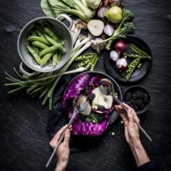 Global Global 2 Piece Salad Serving Set -Edge Knife Pro Store global 2 piece salad serving set p569 10494 image