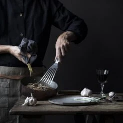 Global Accessories GS-27 Fanned Spatula Flexible -Edge Knife Pro Store global accessories gs 27 fanned spatula flexible p31 12308 image