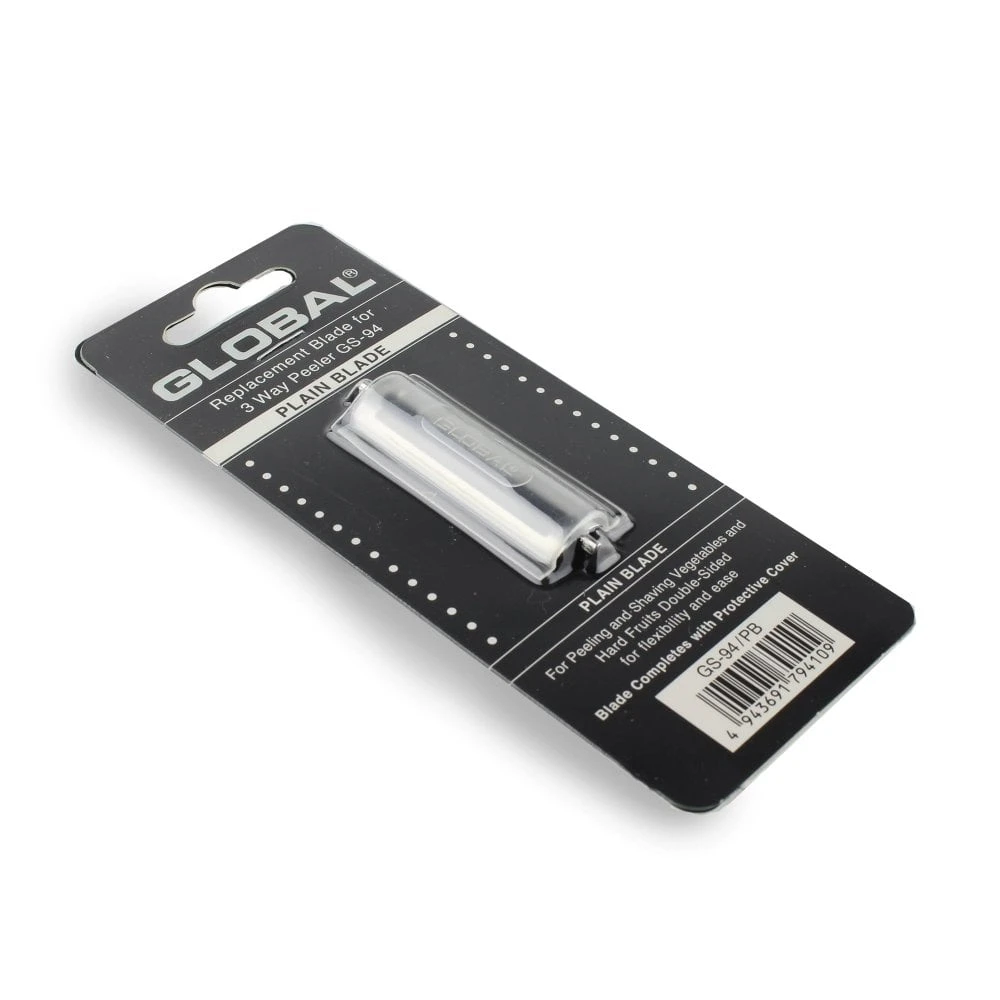 Global Accessories GS-94/PB Global Spare Straight Peeler Blade 2 Global Accessories GS-94/PB Global Spare Straight Peeler Blade - Image 2