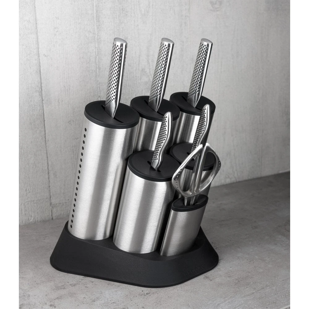 Global Classic Global Classic Engine Block 7pce Knife Block Set 5 Global Classic Global Classic Engine Block 7pce Knife Block Set - Image 5