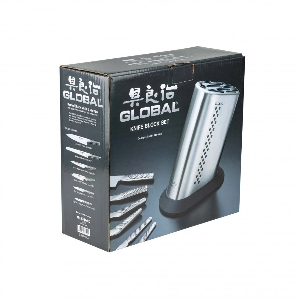 Global Knife Sets G-836KB/IA Global 7 Pce Knife Block Set 3 Global Knife Sets G-836KB/IA Global 7 Pce Knife Block Set - Image 3