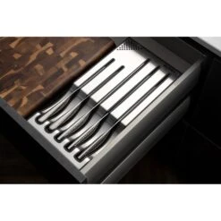 Global Knife Sets G-88/239511 Global 5 Piece Kitchen Knife Set With Storage Dock -Edge Knife Pro Store global knife sets g 88 239511 global 5 piece kitchen knife set with storage dock p2025 11220 image