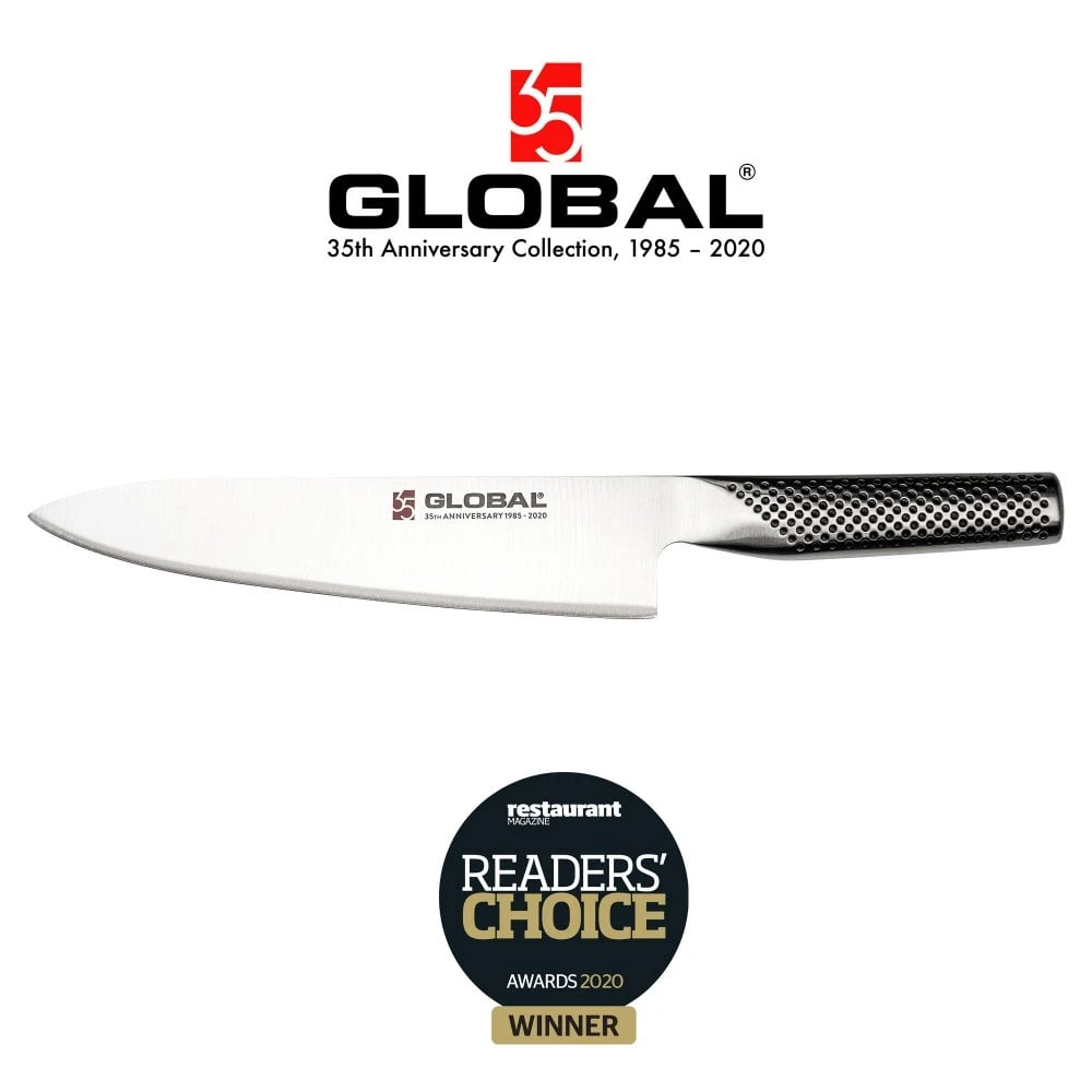 Global Knife Sets Global G-836/12ANB 35th Anniversary 12 Piece Block Set 3 Global Knife Sets Global G-836/12ANB 35th Anniversary 12 Piece Block Set - Image 3