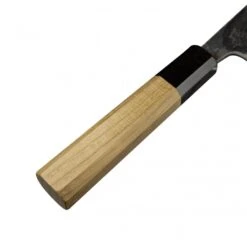 Hatsukokoro Hatsukokoro Kumokage Blue2 Kurouchi Damascus Petty 150cm With Teak Handle 6 Hatsukokoro Hatsukokoro Kumokage Blue2 Kurouchi Damascus Petty 150cm With Teak Handle -Edge Knife Pro Store hatsukokoro kumokage blue2 kurouchi damascus petty 150cm with teak handle p1830 10183 image