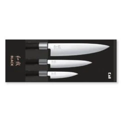 KAI Wasabi Black KAI-67S-300 KAI Wasabi Black Knife Set
