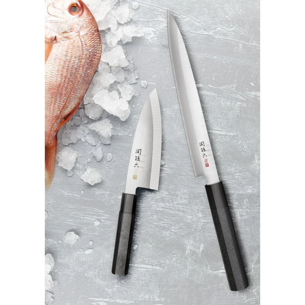 Kai Seki Magoroku Hekiju KAI-AK-5073 Deba 6" (15 Cm) Left Handed 4 Kai Seki Magoroku Hekiju KAI-AK-5073 Deba 6" (15 Cm) Left Handed - Image 4
