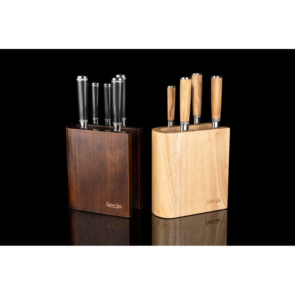 Katana Saya Pakkawood Katana Saya Pakkawood 6 Piece Knife Block Set 7 Katana Saya Pakkawood Katana Saya Pakkawood 6 Piece Knife Block Set - Image 7