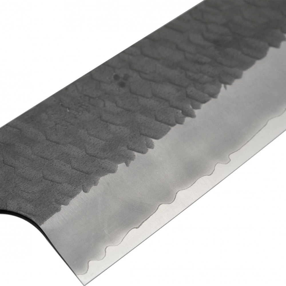 Nigara Hamono Nigara Hamono SG-2 Kurouchi Tsuchime 18cm Santoku 2 Nigara Hamono Nigara Hamono SG-2 Kurouchi Tsuchime 18cm Santoku - Image 2