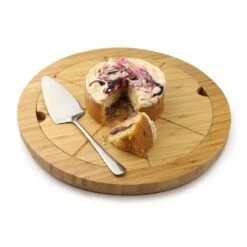 Rockingham Forest 5-in-1 Deluxe Bamboo Multi-board Set, Round