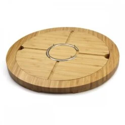 Rockingham Forest 5-in-1 Deluxe Bamboo Multi-board Set, Round -Edge Knife Pro Store rockingham forest 5 in 1 deluxe bamboo multi board set round p990 7020 image