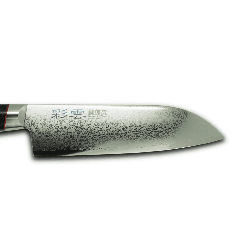 Seki Kanetsugu Seki Kanetsugu Saiun Santoku Knife 17cm 2 Seki Kanetsugu Seki Kanetsugu Saiun Santoku Knife 17cm - Image 2