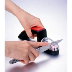 MinoSharp SH-220/BR MinoSharp Shinkansen Sharpener, Black & Red -Edge Knife Pro Store sh 220 br minosharp shinkansen sharpener black red p127 6940 image