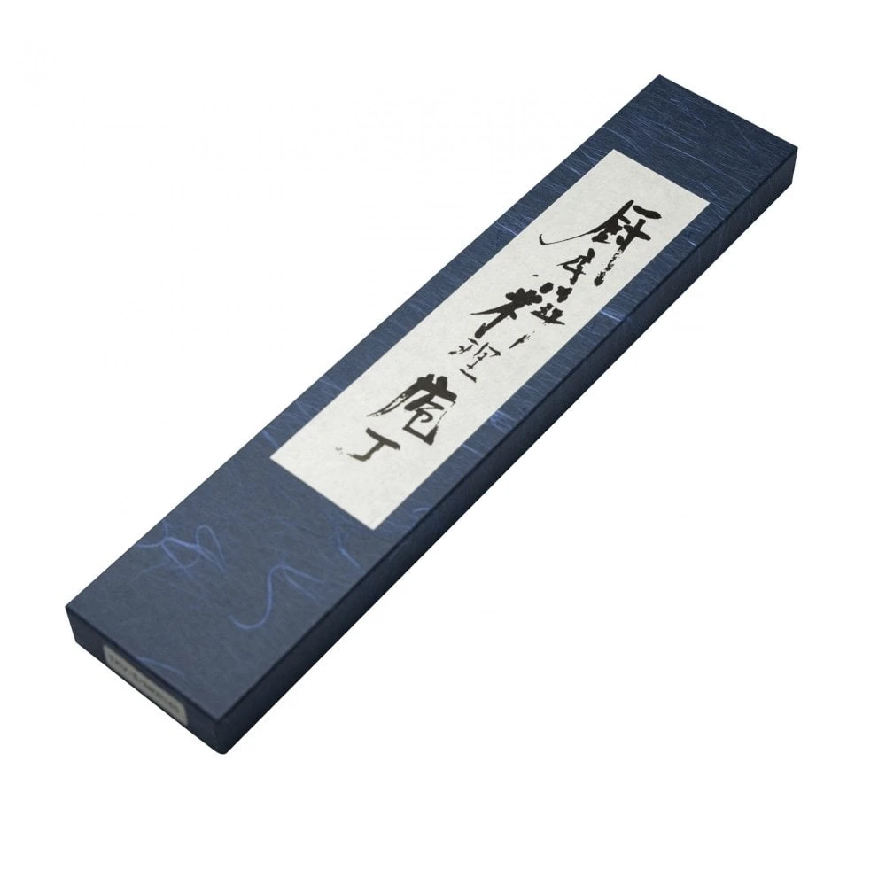 Shiro Kamo Shiro Kamo Aogami Black Kurouchi 16.5 Vegetable Knife 4 Shiro Kamo Shiro Kamo Aogami Black Kurouchi 16.5 Vegetable Knife - Image 4