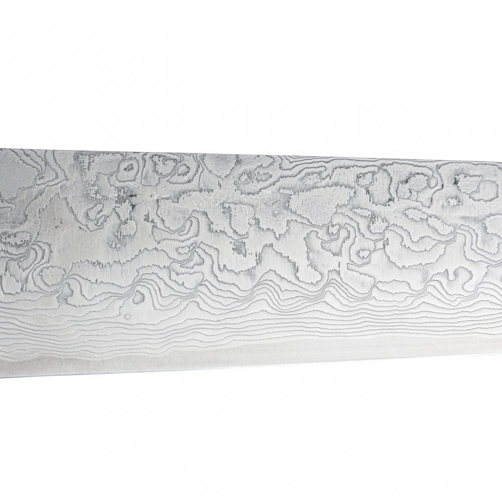 Takeshi Saji Takeshi Saji R2 Damascus Diamond-finish Petty150 With Deer Horn Handle (Ethically Sourced) 2 Takeshi Saji Takeshi Saji R2 Damascus Diamond-finish Petty150 With Deer Horn Handle (Ethically Sourced) - Image 2