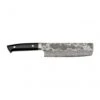 Takeshi Saji Takeshi Saji VG-10 Damascus 16.5cm Vegetable Knife With Black Mikarta Handle